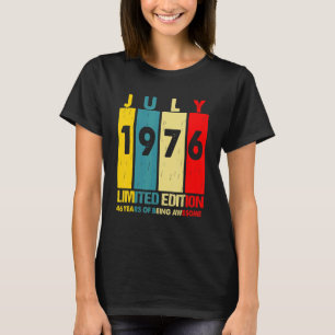Juli 1976 46 Jahre Phantastisch 1 T-Shirt