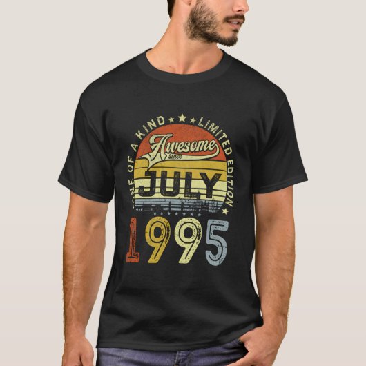 Juli 1995 28. Tag 28 T-Shirt (Vorderseite)