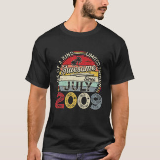 Juli 2009 Limited Edition Outfit Retro 12th Bday G T-Shirt