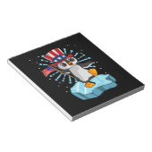 Juli 2021 Pinguin Notizblock (angewinkelt)