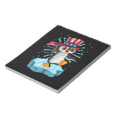 Juli 2021 Pinguin Notizblock (Rotiert)