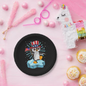 Juli 2021 Pinguin Pappteller (Party)