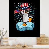 Juli 2021 Pinguin Poster (Küche)