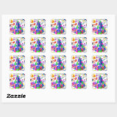 Juli, 26 Kindergeburtstag Stickers (Blatt)