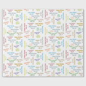 Juli, 29 Geburtstag Geschenkpapier (Flach)