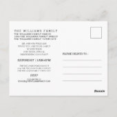 JULI 4| Blue Stars | Foto | Amerikanischer Unabhän Postkarte (Rückseite)