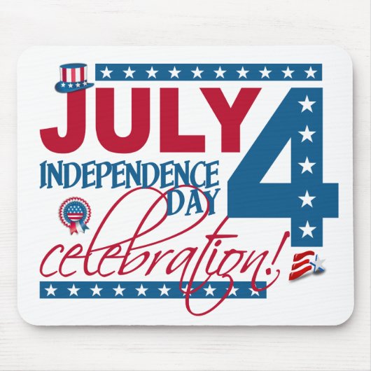 JULI 4 Celebration mousepad (Vorne)