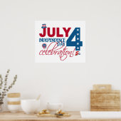 JULI 4 Celebration Poster (Küche)
