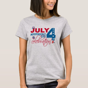 JULI 4 Celebration Shirt, beidseitig T-Shirt