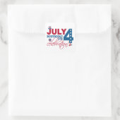 JULI 4 Celebration Sticker (Tasche)