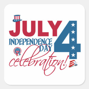 JULI 4 Celebration Sticker