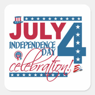 JULI 4 Celebration Sticker