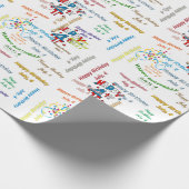 Juli, 4. Geburtstag, Geschenkpapier (Ecke)