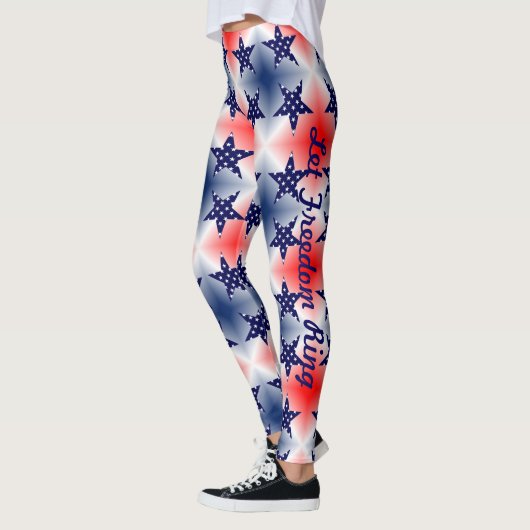 JULI 4. LEGGINGS Custom Star Parade Joggen Pants (Links)