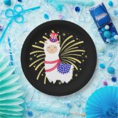 Juli 4. Llama Pappteller (Party)