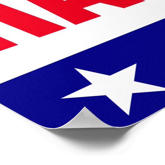 JULI 4. Party Banner Poster (Ecke)