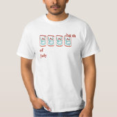 Juli 4. T-Shirt (Vorderseite)