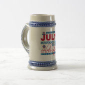JULI 4 Tasse - wählen Sie Stil & Farbe (Vorderseite Links)