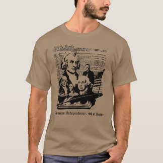 Juli 4. - wir die Leute - USA-Flagge T-Shirt