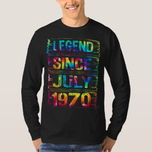 Juli 52 Jahre alt Seit 1970 52. Geburtstag Krawatt T-Shirt
