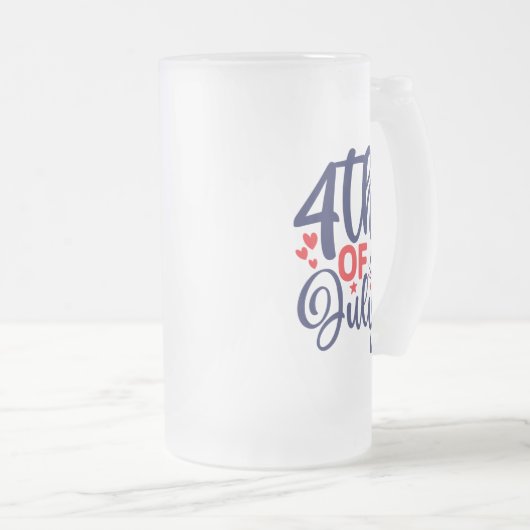 Juli-68826 Mattglas Bierglas (VorderseiteRechts)