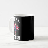 Juli Abraham Lincoln Griddy Abe Griddin Kaffeetasse (Vorderseite Links)