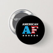 Juli American Af Usa Geschenk Button (Vorne & Hinten)