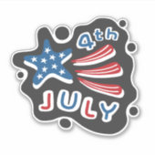 Juli Aufkleber (Vorderseite)