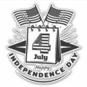 Juli Aufkleber (Vorderseite)