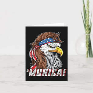 Juli Bald Eagle Mullet Murica Usa USA Merica Karte