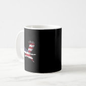 Juli Bald Eagle US Flag Pocket America Men Wome Kaffeetasse (Vorderseite Links)