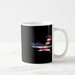 Juli Bald Eagle US Flag Pocket America Men Wome Kaffeetasse