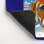 Juli Beagle Mousepad (Ecke)