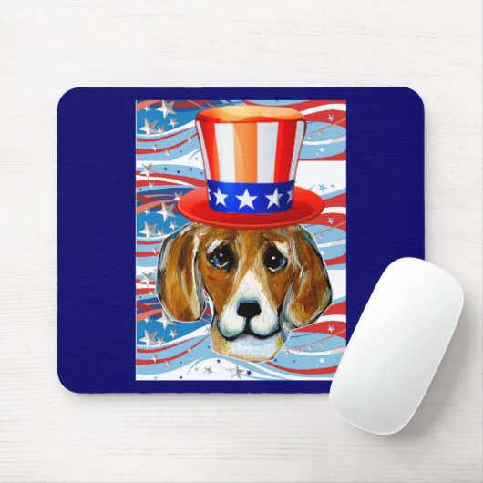 Juli Beagle Mousepad (Mit Mouse)