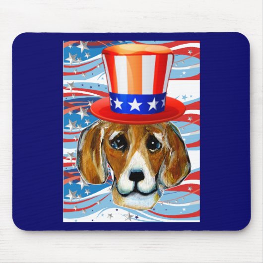 Juli Beagle Mousepad (Vorne)