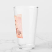 Juli Birthstone Ruby Design Glas (Links)