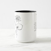 Juli Bridesmaid | Blume Tasse (Zentrum)