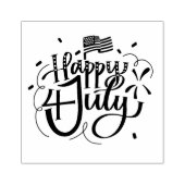 Juli Briefmarke Rubber Gummistempel (Prägung)