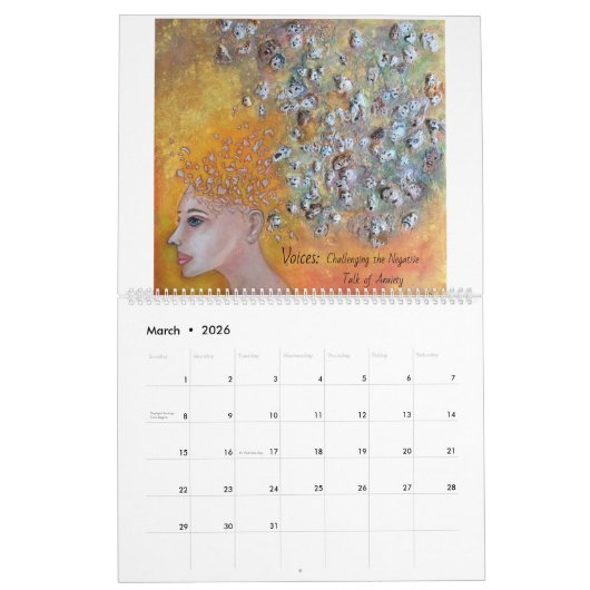 Juli Cady Ryans Surreal Art Calendar 2025 Kalender (Mär 2026)