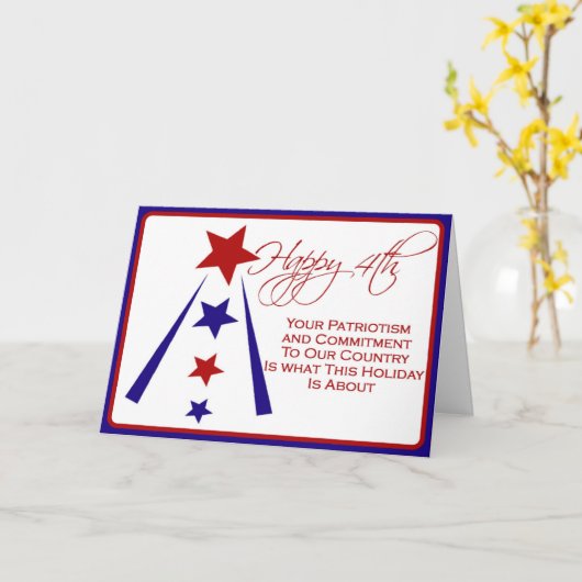 Juli Card für unsere Truppen Karte (Gelbe Blume)