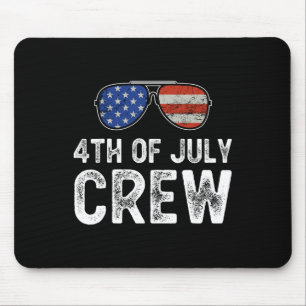 Juli Crew passt FamilienOutfits Männer Frauen Kind Mousepad