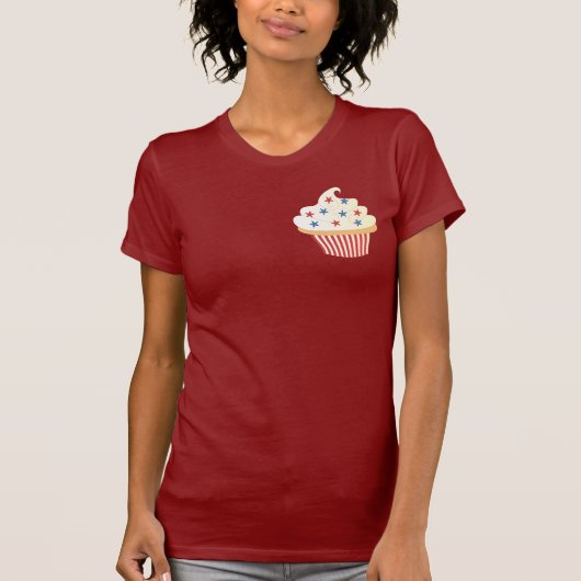 Juli Cupcake T-Shirt (Vorderseite)