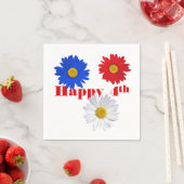 Juli Daisies Serviette (Beispiel)