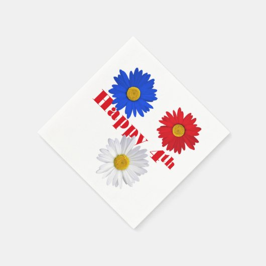 Juli Daisies Serviette (Ecke)