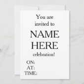 Juli - Einladung (Rückseite)