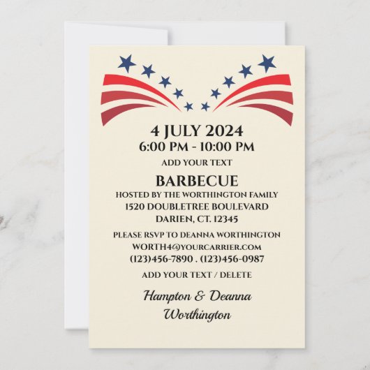 Juli Einladung (Rückseite)