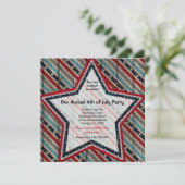 Juli Einladung (Stehend Vorderseite)