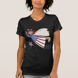 Juli-Engels-Sommer-patriotischer Entwurf T-Shirt