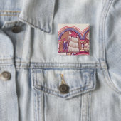 Juli: Ernten des Heus Button (Beispiel)
