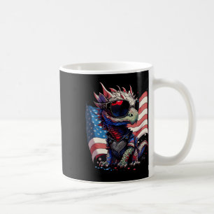 Juli Fahne des Patriotischen Drachen Kaffeetasse